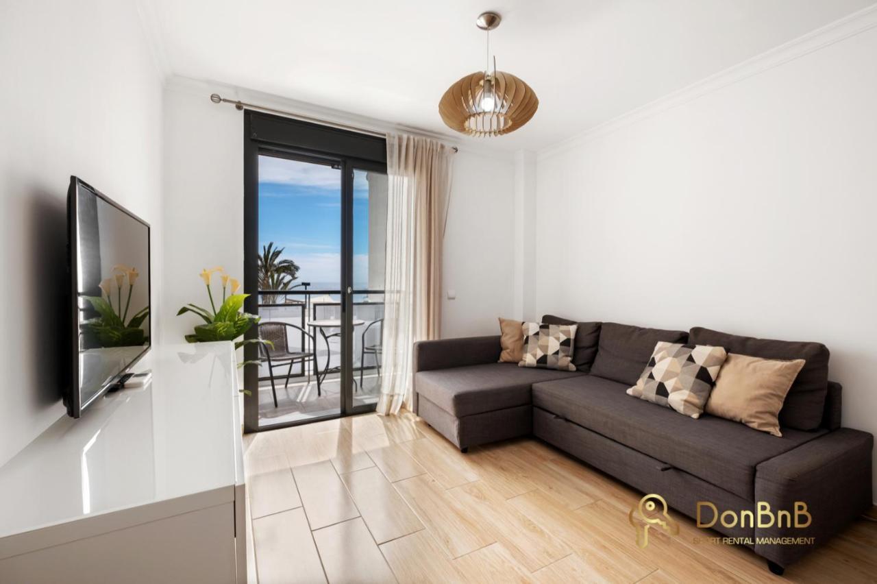 Cozy Apartment With Sea View And Private Parking In Фуэнхирола Экстерьер фото