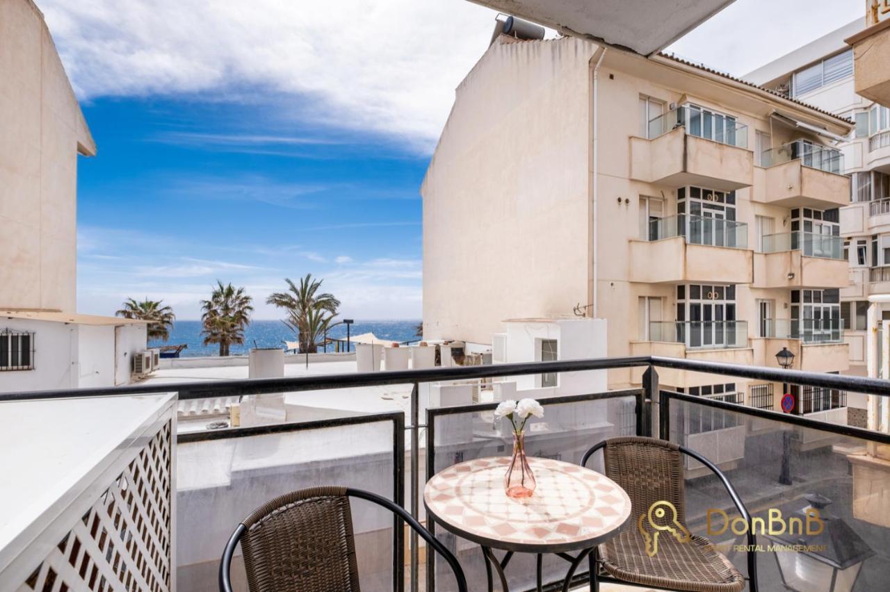 Cozy Apartment With Sea View And Private Parking In Фуэнхирола Экстерьер фото